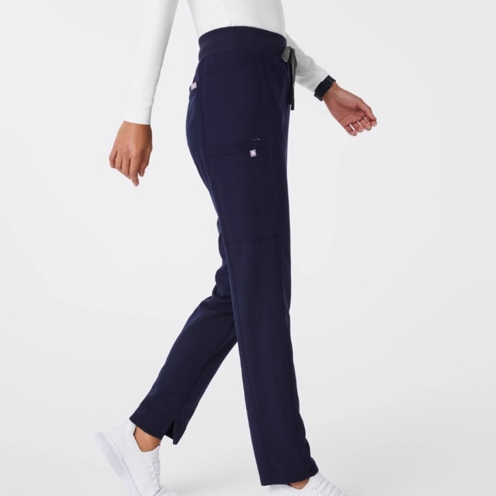 Figs High Waisted Mayfair Skinny Tapered Scrub Pants XXS